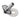 Tilgangsstykke 80 mm LL 1/2X1/2 med roset Ø70 - 1