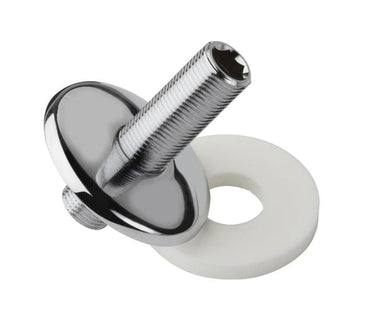 Tilgangsstykke 80 mm LL 1/2X1/2 med roset Ø70 - 1