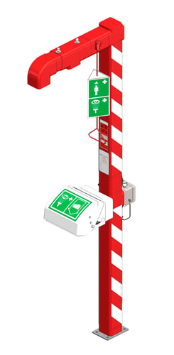 Opvarmet kombibruser - 1