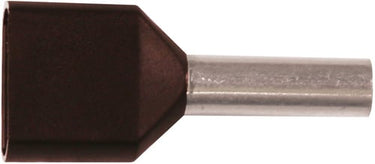 Isoleret TWIN-terminalrør A1,5-12ET2 2x1,5mm² L12 Sort - 1