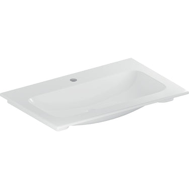 Geberit Icon håndvask 750 x 480 x 130 mm hvid porcelæn - 1