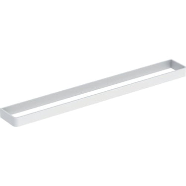 Geberit håndklædeholder 422 x 49 x 19 mm til vaskeskab hvid aluminium pulverlakeret mat - 1