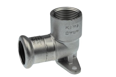 VSH dækvinkel muffe/muffe 18 mm X 1/2 syrefast - 1