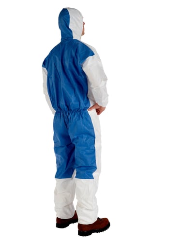 3M Dragt 4535 hvid/blå type 5/6 XL - 1