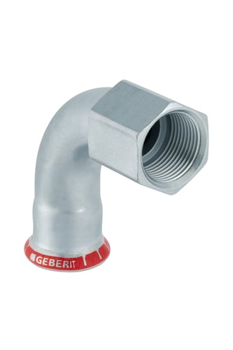 Geberit Mapress bøjning FZ 90° 18mmx1/2" muffe/muffe - 1