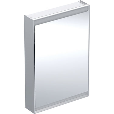 Geberit ONE spejlskab med ComfortLight 1 låge væg 90x 60 cm alu - 1