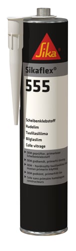 Sikaflex 555 sort 300ml - 1