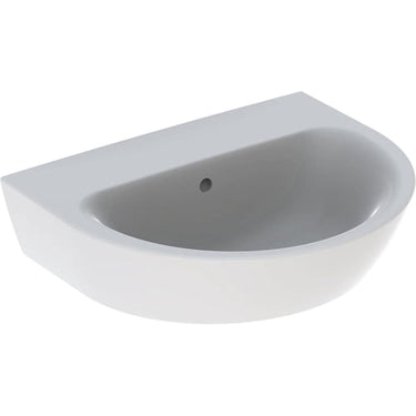 Geberit Renova håndvask 550 x 450 x 188 mm hvid porcelæn KeraTect - 1