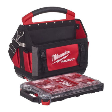 Milwaukee Taske 40 CM og Tilbehørskuffert slim kompak sæt - 1