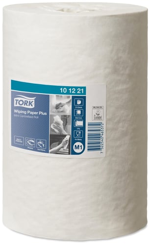Tork Aftørringspapir Plus M1 hvid 75m - 1