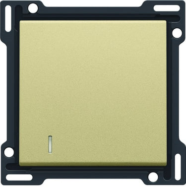 Tangent enkelt med linse gold coated - 1