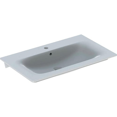 Geberit Renova Plan håndvask 800 x 480 x 168 mm t/møbel hvid porcelæn KeraTect - 1