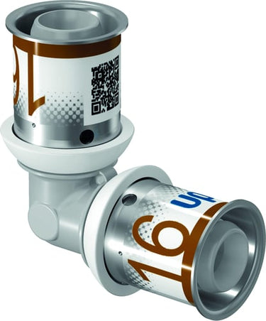 Uponor S-Press PLUS presvinkel 90° PPSU 25 mm - 1