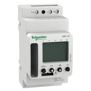 Digitalt kontaktur IHP 1 kanal 24/7 med 84 hukommelser sprog: en fr da nl it es pt da no sv og fi. 45mm SMART Bluetooth - 1