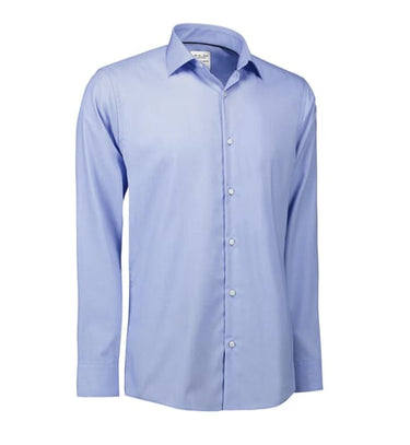 Seven Seas Royal Oxford slim SS311 lys blå str S - 1