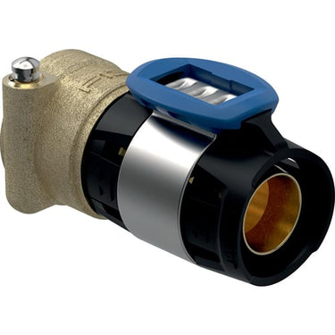 Geberit FlowFit overgang 25 x 21 mm t/Compact blyfri siliciumbronze - 1
