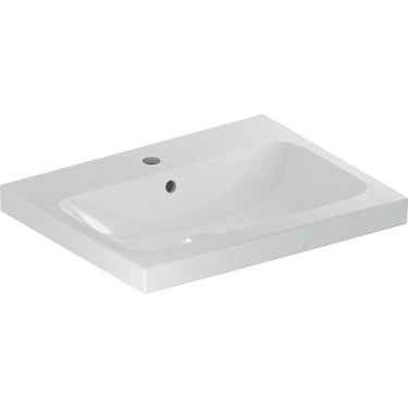 Geberit iCon Light håndvask 600 x 480 mm hvid porcelæn - 1