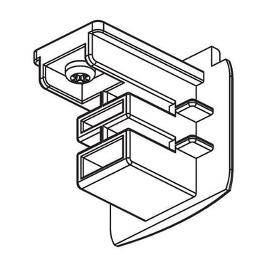 GLOBAL XTS 41-1 Endestykke Alu - 1