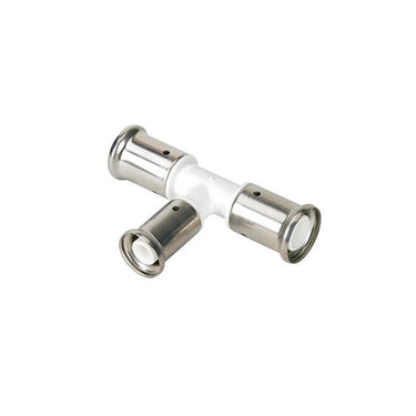 Henco pres tee PVDF reduceret 26 x 16 x 26 mm - 1
