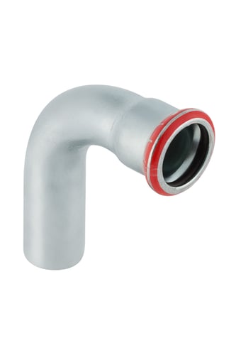 Geberit Mapress bøjning FZ 90° 88,9mm muffe/nippel - 1