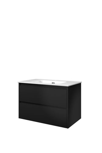 Sanibell Proline grebsfri møbelsæt 80x46cm matsort - 1