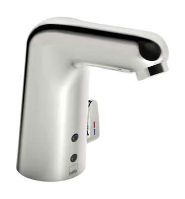 Oras Medipro berøringsfrit håndvaskarmatur 6 volt med temperaturregulering - 1