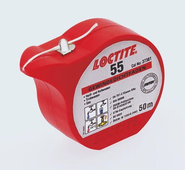 Gevindtætningssnor Loctite 55 50 mtr - 1