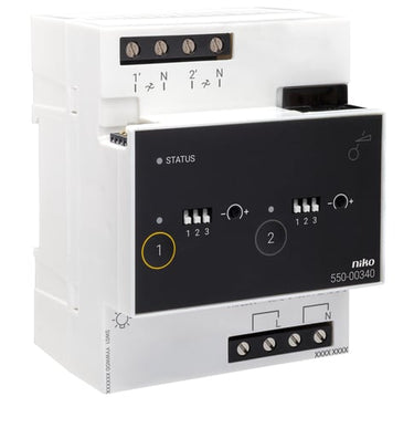 Universel dæmpermodul 2 × 400 W til Niko Home Control - 1