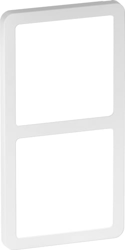 LK FUGA SLIM designramme 2 modul hvid - 1