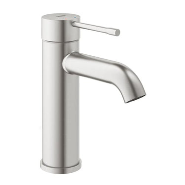 GROHE Essence etgrebs håndvaskarmatur 116 mm tud u/bv Supersteel messing - 1