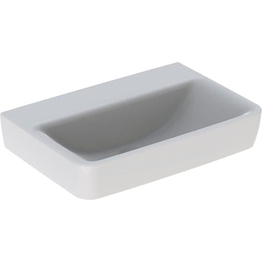 Geberit Renova Compact håndvask t/møbel 550 x 370 x 170 mm hvid porcelæn - 1