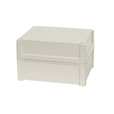 Kasse TEMPO 240 x 191 x 147 ABS gråt dæksel - 1