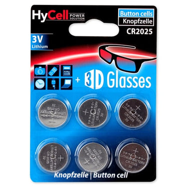 Batteri CR2025 K6 3V lithium knapcelle - 1