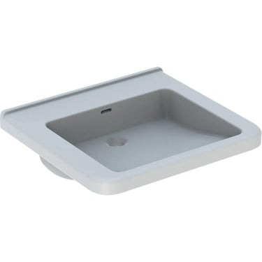 Geberit Renova Comfort Square håndvask 600 x 550 x 155 mm hvid porcelæn - 1