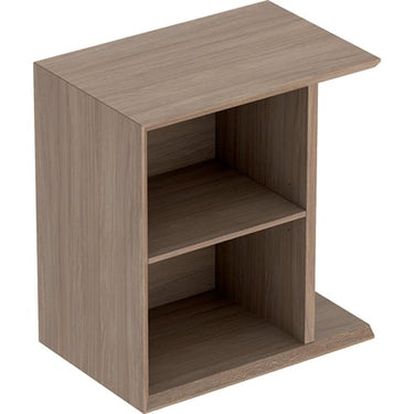 Geberit Icon sideskab 370 x 245 x 400 mm eg natur højkomprimeret trelags-spånplade melamin træstruktur - 1
