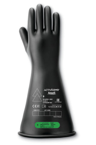 Ansell ActivArmr RIG316B handske elektrisk beskyttelse klasse 3 str 9 - 1