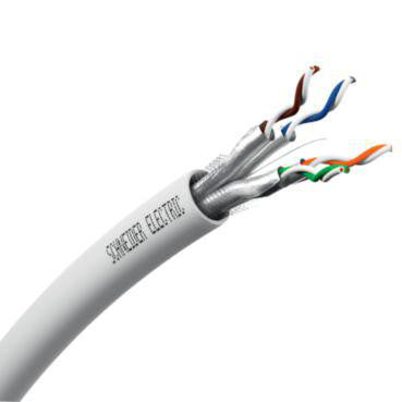 Actassi skærmet datakabel Cat 7A S/FTP 4P CL-MNC 1,2GHz 500M Cca blå separationsklasse D - 1