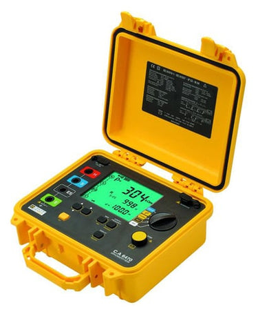 Jordplademåler og microohmmeter CA 6470N - 1