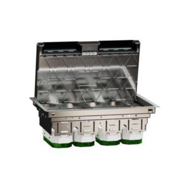 Gulvboks-XL 12 modul metal- IP20 - 1