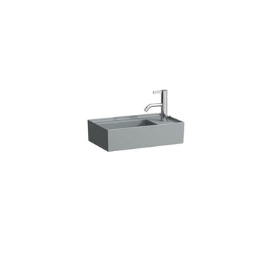 LAUFEN Kartell By LAUFEN asymmetrisk håndvask 46 x 28 cm mat grafit - 1