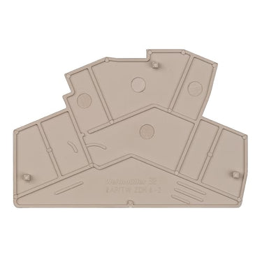 Endeplade zap/tw zdk 2.5-2 beige - 1