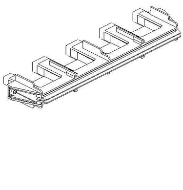 Tabula skinneholder med stop - 1