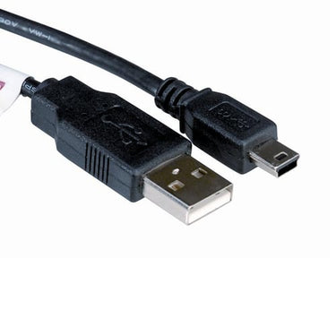 USB 2 kabel A/han-mini B 3m - 1