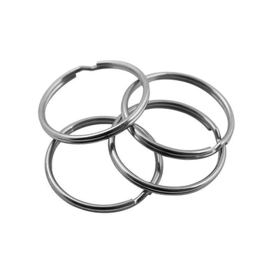 Nøglering Ø30 mm forniklet (50 stk pakning) - 1