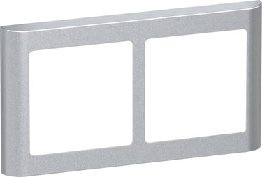 LK FUGA SOFT designramme 2 modul vandret stålmetallic - 1