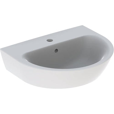Geberit Renova håndvask 550 x 450 x 188 mm hvid porcelæn KeraTect - 1