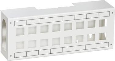Actassi Dataudtag patchboks 16 x RJ45 BDH=250x60x100 hvid - 1
