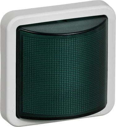 OPUS 74 indsats signallampe LED 12 V konstant/blink grøn - 1