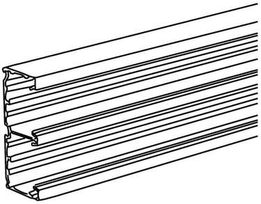 Kanaldel INKA-U2172 elox alu 2,5 m - 1