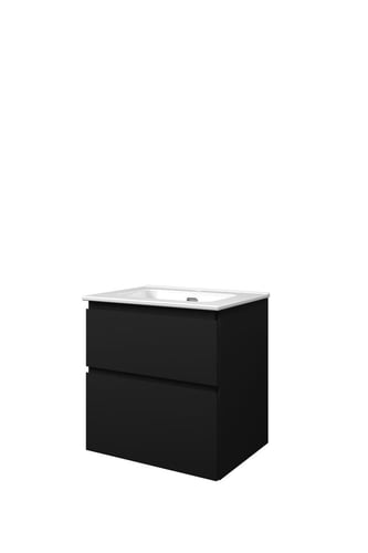 Sanibell Proline grebsfri møbelsæt 60x46cm matsort - 1
